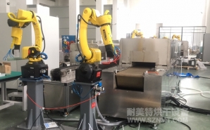 NMT-ZP-108 疫苗玻璃瓶小型預(yù)熱加固化自動裝配線(蘇州?？松?