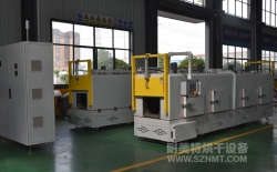 熱烈祝賀安徽航大智能科技有限公司與耐美特集團(tuán)上海分公司成功簽約2臺新能源汽車電機(jī)產(chǎn)品涂膠后膠水固化熱套冷卻通道加熱隧道爐34萬元！