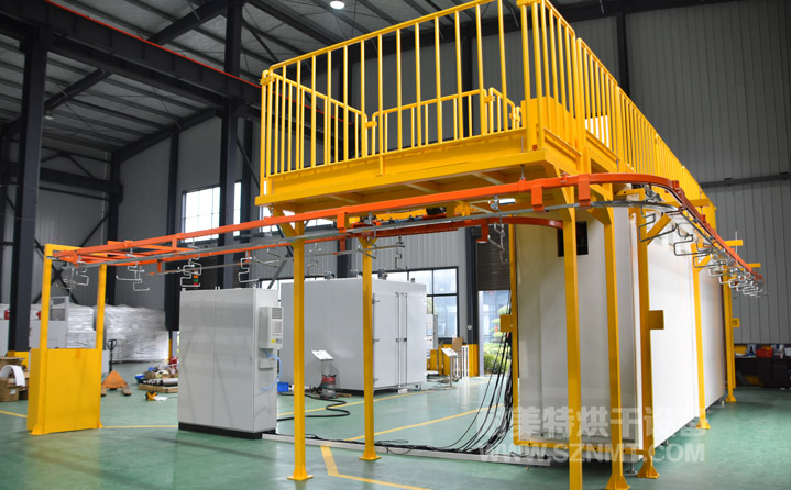 汽車(chē)內(nèi)飾件自動(dòng)化隧道爐烘烤線